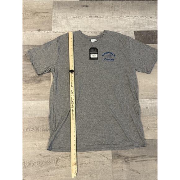 Where I'm From Shirt Mens 2XL Gray Summertime In A-town Atlanta Georgia BBQ USA - Picture 6 of 8